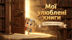 Презентація до  Ранкової зустрічі "Мої улюблені книги"