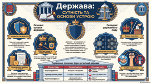 Поняття та ознаки держави. Державний лад