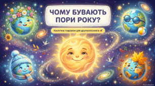 Презентація "Чому бувають пори року"