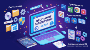 Програмне забезпечення. Підсумковий тест, 9 клас