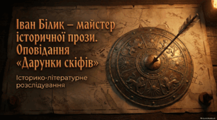Презентація " Іван Білик- майстер історичної прози. Оповідання"Дарунки скіфів"+ робочий аркуш
