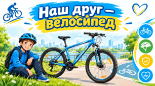 Презентація на тему " § 4. Наш друг — велосипед " 6 клас. Нуш за підручником Василенко. Здоров'я безпека та добробут.
