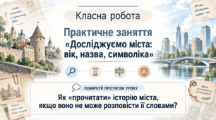 6 клас_НУШ_§18_Практичне заняття: «Досліджуємо міста: вік, назва, символіка»_презентація_робочий аркуш для ООП