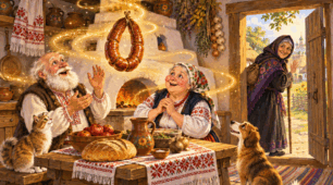 Українська народна казка "Три бажання"