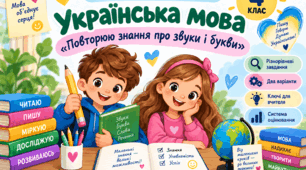 Повторюю знання про звуки і букви