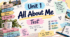 All about me! (Unit 1), (NUSH 9th form)