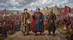 Українські гетьмани XVII ст. (I варіант)