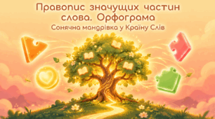 Правопис значущих частин слова (повторення). Орфограма. Орфографічний словник. Презентація