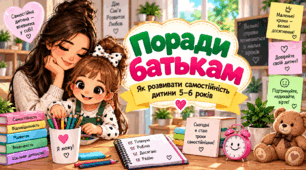 Поради батькам «Як розвивати самостійність дитини 5–6 років»