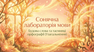 Узагальнення вивченого з розділу "Будова слова. Орфографія" Презентація