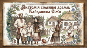 Сюжет і композиція повісті «Кайдашева сім’я»