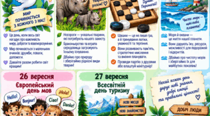 Рубрика «Який день сьогодні?» | 21–27 вересня 🌟