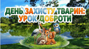 4 жовтня — Міжнародний день захисту тварин . Презентація. Урок доброти "Агенція добрих справ. Допомагаємо чотирилапим"