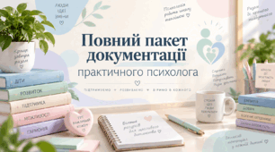 Повний пакет документації практичного психолога