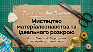 Презентація "Основи матеріалознавства. Визначення необхідної кількості матеріалу на виріб. Економне розмічання деталей на тканині. Добір інструментів та пристосувань"