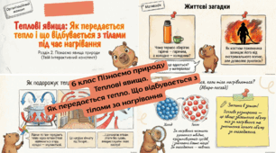 Теплові явища.   Як передається тепло. Що відбувається з тілами за нагрівання