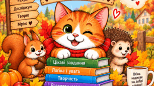 🍂 ОСІННІЙ ЗОШИТ ВІД КОТИКА МУРЧИКА. 2 КЛАС 🐈🍁