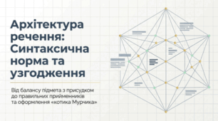 🐱📚 Синтаксична норма. Складні випадки синтаксичного узгодження. Українська мова ✨