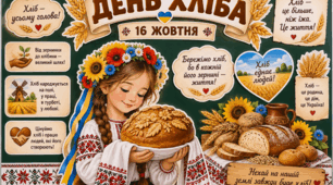 🍞 Оформлення до Дня хліба • 16 жовтня 🍞