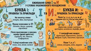 Презентація "Букви І та И у словах іншомовного походження"