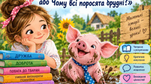 Робота з дитячою книгою. Тетяна Стус (Щербаченко) «Як пасує краватка, або Чому всі поросята брудні?»