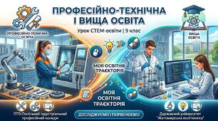 Професійно-технічна і вища освіта.
