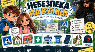 Виховна година «Небезпека на вулиці: як уникнути небезпечних ситуацій»