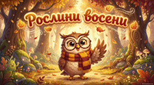 Рослини восени