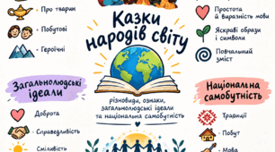 ПТР №1 з тем: «Вступ. Роль книжки в третьому тисячолітті» та «Скарбниця народних казок»