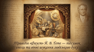 Трагедія "Фауст" Й. В. Гете - підсумок епохи та вічні шукання людського духу