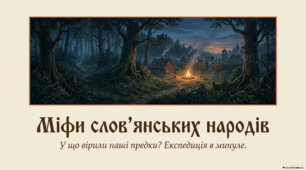 «Міфи слов’янських народів» 4 клас
