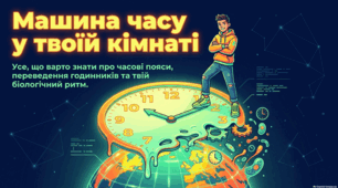 Часові пояси та наука хронобіологія