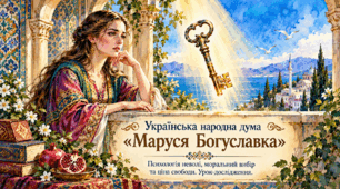 💛💙Література козацької України. «Дума про Марусю Богуславку»💛💙ПРЕЗЕНТАЦІЯ