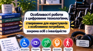 Особливості роботи з цифровими технологіями, створеними для користувачів з особливими потребами, зокрема осіб з інвалідністю