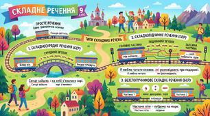 Презентація "Складні речення із сполучниковим (сурядним і підрядним) зв’язком."
