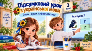 📚 Підсумковий урок з української мови «Звуки і букви. Алфавіт. Наголос» — презентація, робочий аркуш та інтерактивна гра