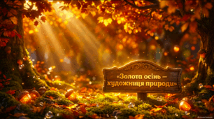 Золота осінь - художниця природи - презентація