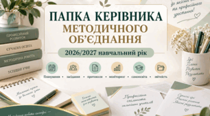 Папка керівника методичного об’єднання 2026/2027