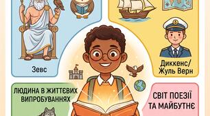 Модифікована навчальна програма із зарубіжної літератури для 6 класу (НУШ, IV рівень підтримки) на 2026–2027 н.р. + КТП та Додатки для ІПР!