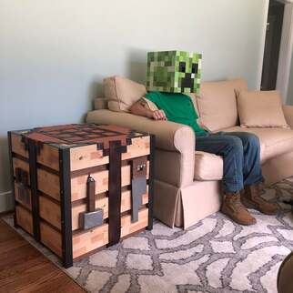 Я сделал верстак в реальной жизни : r/Minecraft