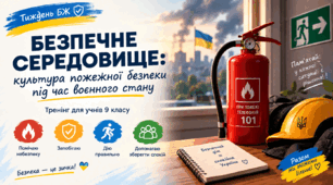 Тренінг "БЕЗПЕЧНЕ СЕРЕДОВИЩЕ:культура пожежної безпеки під час воєнного стану"