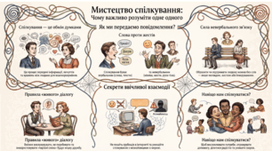 Картка підказка з ЯДС до теми  "Навіщо потрібно вміти спілкуватися?"