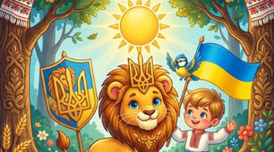 Навчальна казка" Казка про державні символи України"
