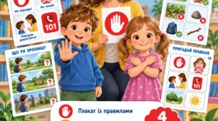 🛑 Дидактичний комплект «Мінна безпека» для дітей 5–6 років