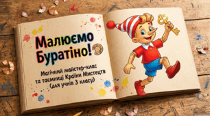 Презентація. Мистецтво малювання героя з казки «Золотий ключик» Урок 3