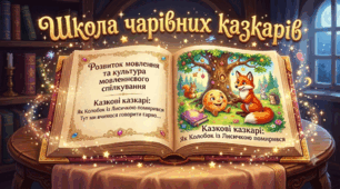 Казкові казкарі: Як Колобок із Лисичкою помирився, 4-5 р, згідно технології "Художнє слово і дитяче мовлення", Н.Гавриш