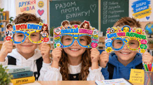 😎💛Окуляри "Протидія булінгу"