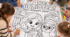 📚 Велика розмальовка до Дня бібліотек!  1, 4, 9, 16, 25 аркушів