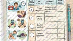 Практичний квест «Стань рятівником!» ( на основі курсу "Здоров'я, безпека та добробут")