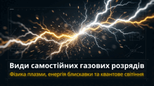 Види самостійних газових розрядів.